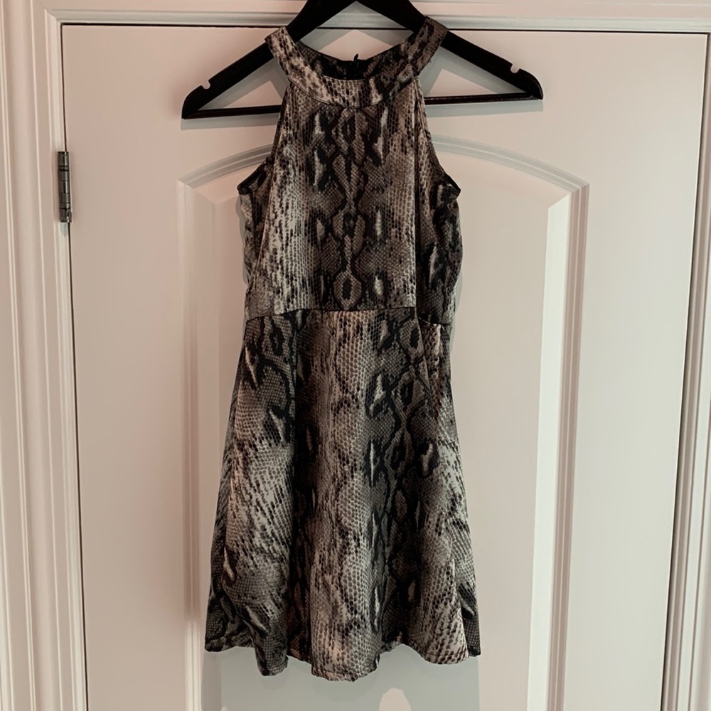 Kids XL snakeskin dress
